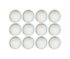 2" White Cannon Balls (12pc Set)  + $119.00 