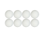 4" White Cannon Balls (8pc Set)  + $179.00 