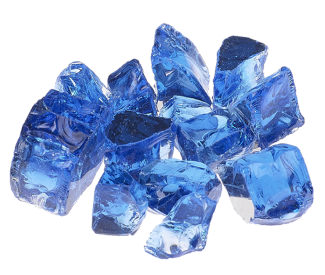 Grand Canyon 1/2-inch Poseidon Apollo Reflective Glass | 10 lb Bag