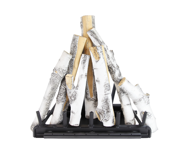 Grand Canyon Aspen Kiva 7 Piece Outdoor Gas Log Set