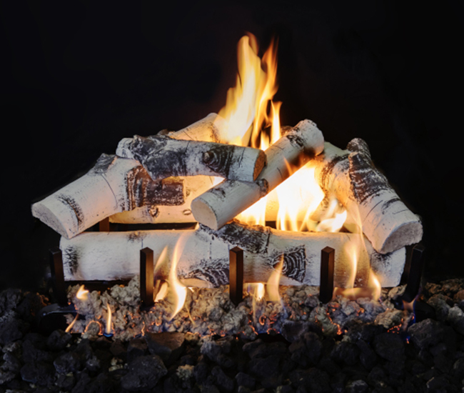 Grand Canyon Quaking Aspen Outdoor Gas Log Set