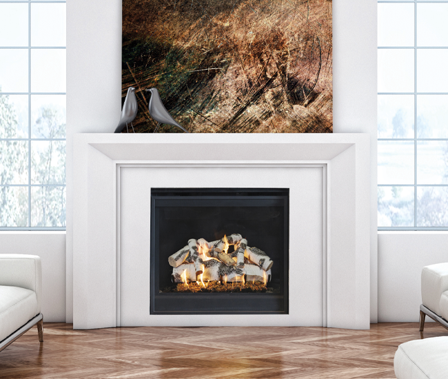 Grand Canyon Quaking Aspen See-Thru Gas Logs