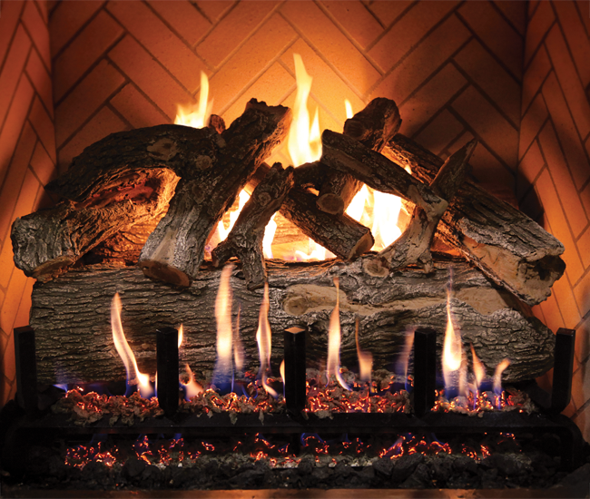 Grand Canyon Arizona Weathered Oak Outdoor Jumbo Slim Gas Log Set Grand Canyon Arizona Weathered Oak Outdoor Jumbo Slim Gas Log Set