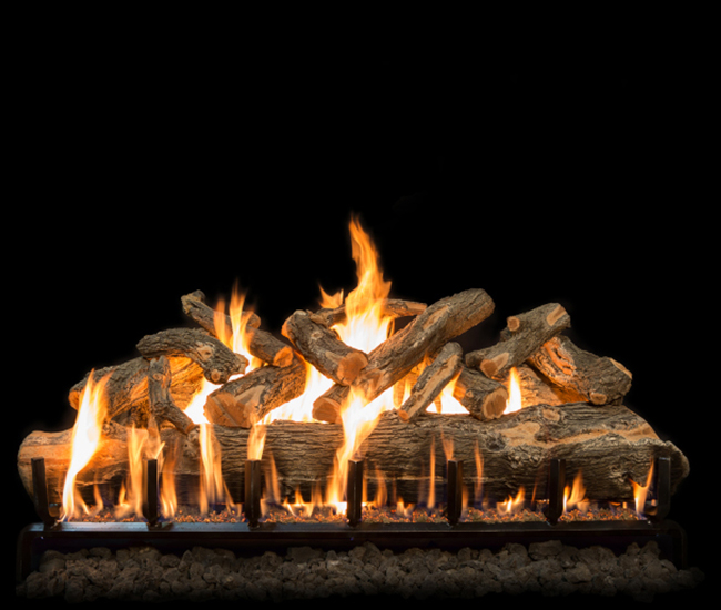 Grand Canyon Arizona Weathered Oak Outdoor Jumbo Gas Log Set Grand Canyon Arizona Weathered Oak Outdoor Jumbo Gas Log Set