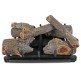 Grand Canyon Arizona Weather Oak Charred Outdoor See-Thru Gas Log Set Grand Canyon Arizona Weather Oak Charred Outdoor See-Thru Gas Log Set