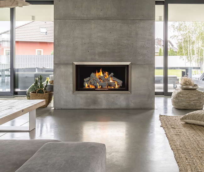 Grand Canyon Western Driftwood Outdoor See-Thru Gas Log Set