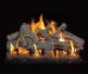 Grand Canyon Western Driftwood Outdoor See-Thru Gas Log Set