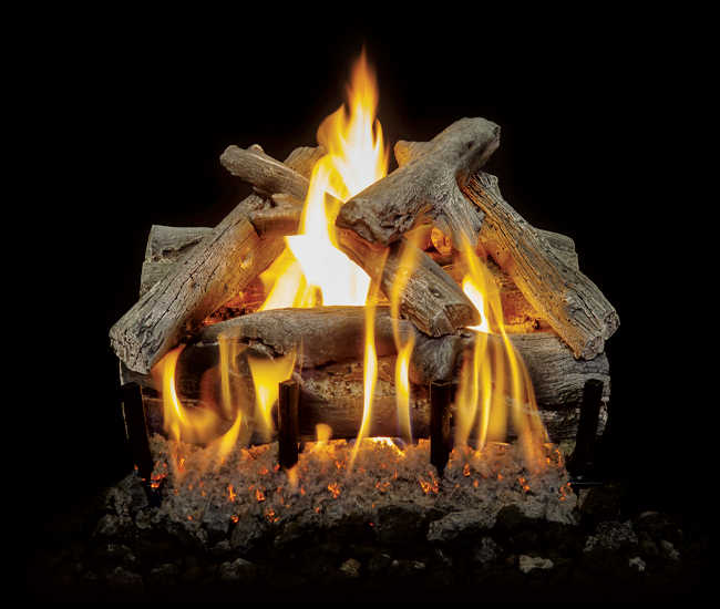 Grand Canyon Western Driftwood See-Thru Gas Log Set