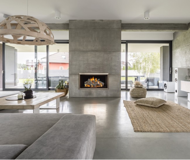 Grand Canyon Western Driftwood Outdoor See-Thru Gas Log Set