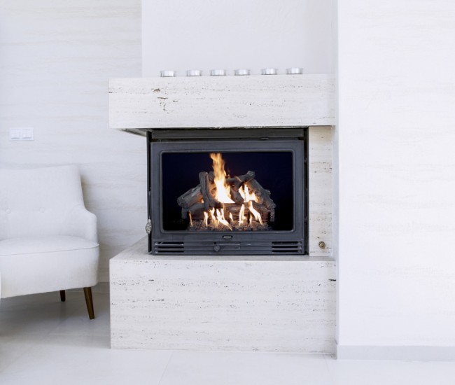 Grand Canyon Western Driftwood Outdoor See-Thru Gas Log Set