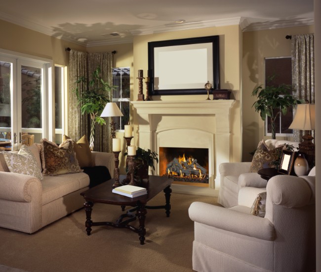 Grand Canyon Western Driftwood Outdoor See-Thru Gas Log Set