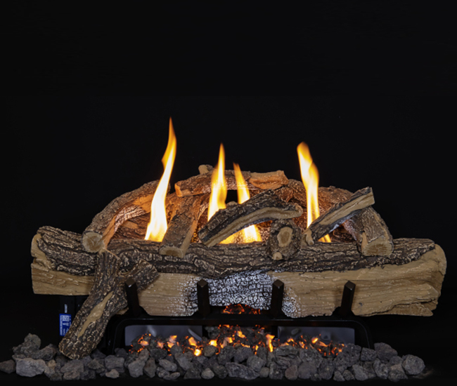 Grand Canyon Split Oak Ventless Logs