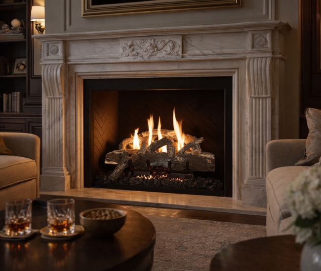 Grand Canyon Weathered Red Oak Ventless Logs