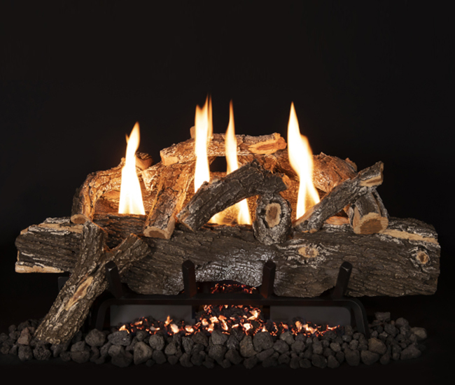 Grand Canyon Weathered Red Oak Ventless Logs