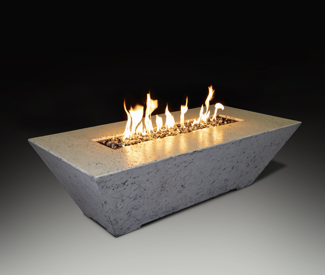 Grand Canyon 72-inch Rectangular White Fire Table (24-inch Height) Grand Canyon 72-inch Rectangular White Fire Table (24-inch Height)