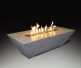 Grand Canyon 60-inch Rectangular White Fire Table (18-inch Height)
