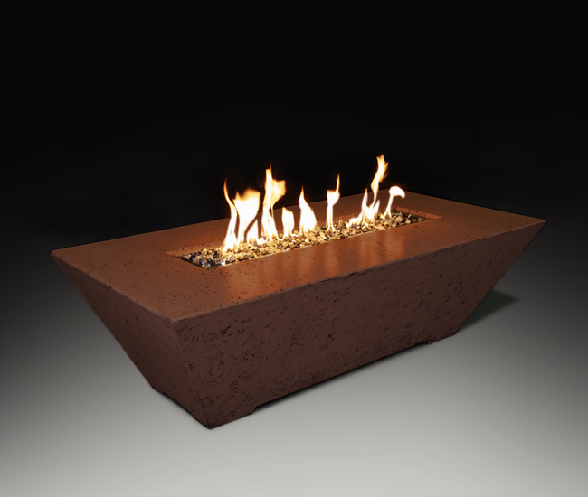 Grand Canyon 72-inch Rectangular Rust Fire Table (24-inch Height) Grand Canyon 72-inch Rectangular Rust Fire Table (24-inch Height)