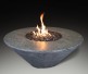 Grand Canyon 44-inch Gray Round Fire Table