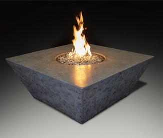 Grand Canyon 48-inch Square Gray Fire Table